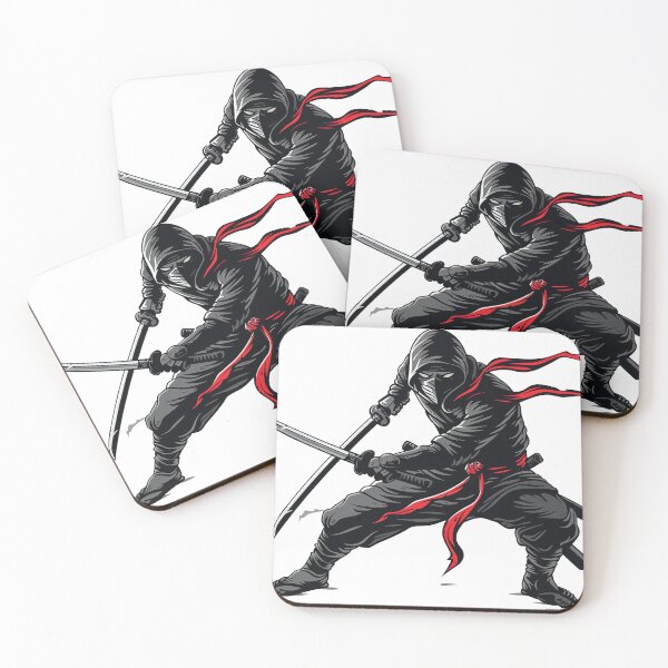 Item preview, ninja with two swords designed and sold by javierparra.