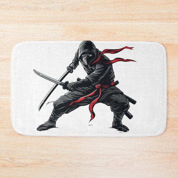 Item preview, ninja with two swords designed and sold by javierparra.