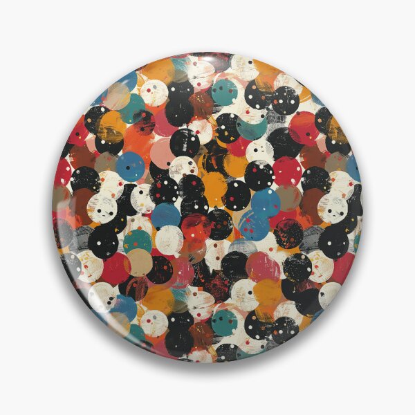 Item preview, Blotched rounds designed and sold by MidArtForge.