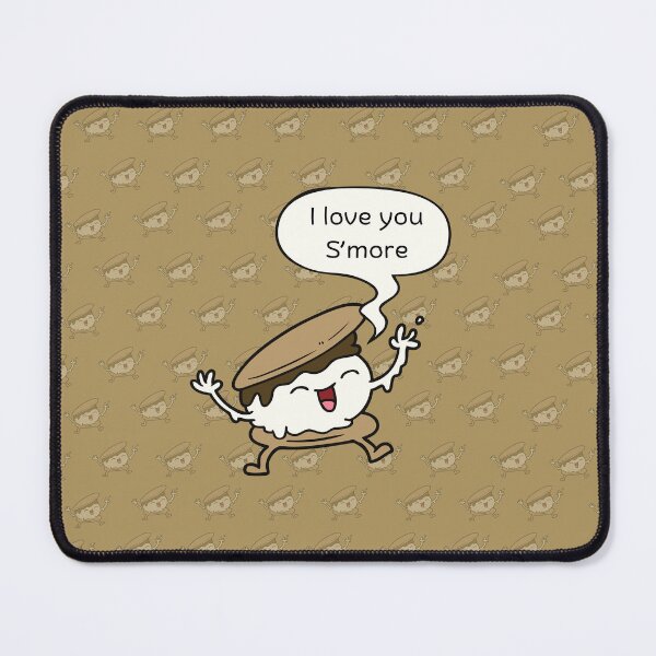 Item preview, I Love You S'more Cute Smores Marshmallow Talking  designed and sold by julyperson.