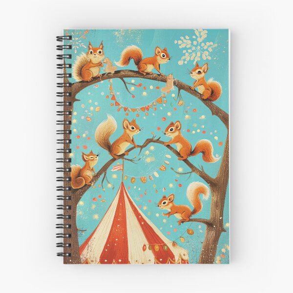 Item preview, Acrobat Squirrel Circus designed and sold by cute-animals99.