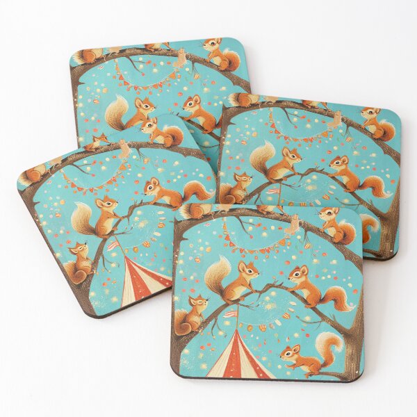 Item preview, Acrobat Squirrel Circus designed and sold by cute-animals99.