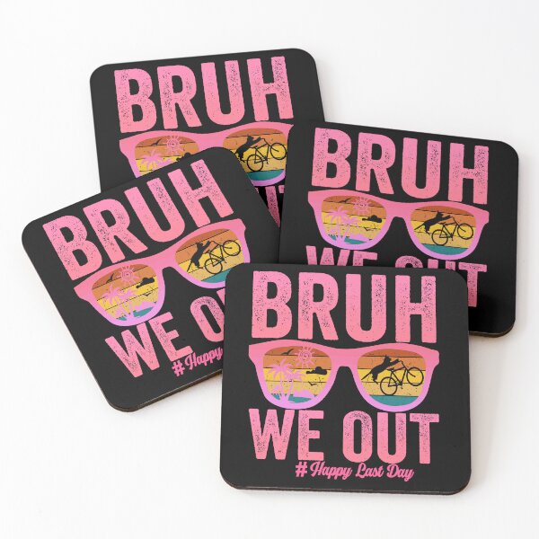 Item preview, Summer Vacation Bruh WE OUT LAST Day of School Retro Graduation designed and sold by BOUCHERIT amine.