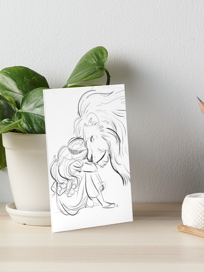 Thumbnail 1 of 2, Art Board Print, Arise designed and sold by unicorndoodles.