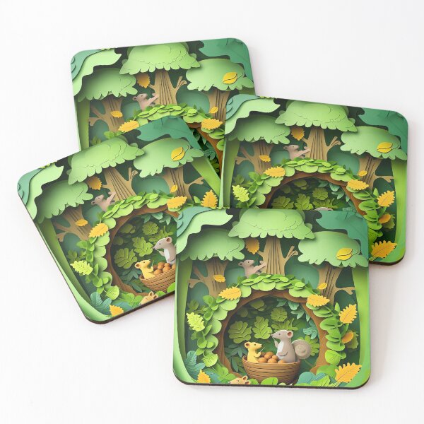 Item preview, Nut Harvest Festival designed and sold by cute-animals99.