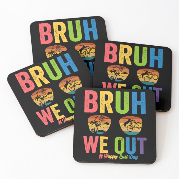Item preview, Summer Vacation Bruh WE OUT LAST Day of School Retro Graduation designed and sold by BOUCHERIT amine.