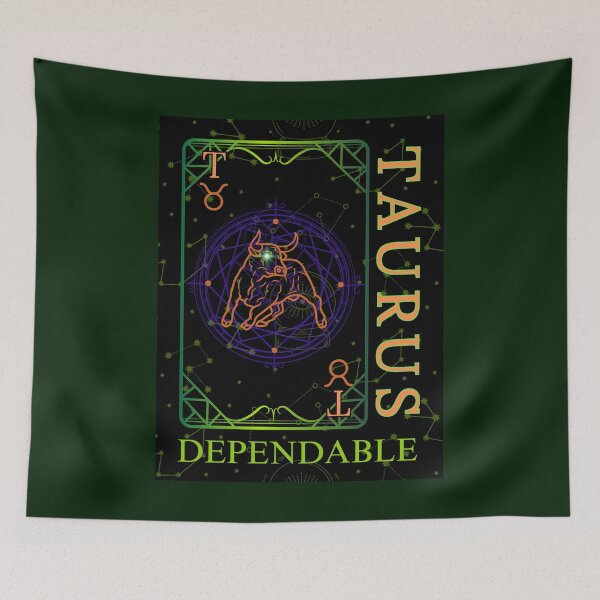 Item preview, Taurus, the Dependable! designed and sold by HolidaysBlaze Designs For You.