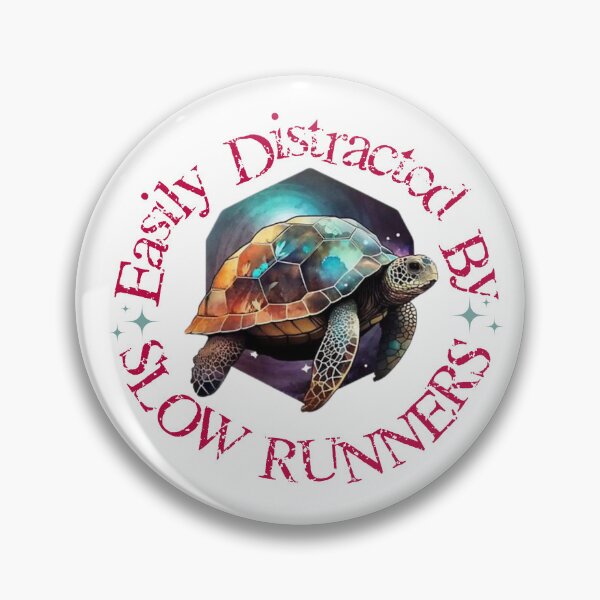 Item preview, Easily Distracted By Slow Runners designed and sold by ChefOCreations.