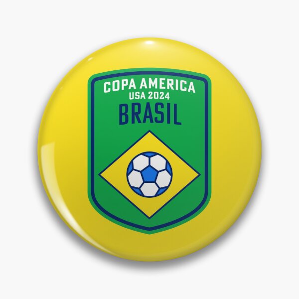 Item preview, Shield of the Brazilian National Team for the Copa America 2024 designed and sold by Polux Design.