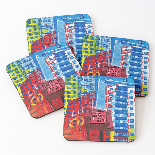 Item preview, Colourful Neighbourhood designed and sold by dawnsm.