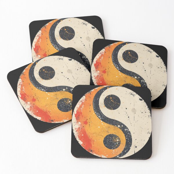 Item preview, Screen print style Yin Yang designed and sold by Vkinsify.
