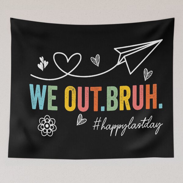 Item preview, Summer Vacation Bruh WE OUT LAST Day of School Retro Graduation designed and sold by BOUCHERIT amine.