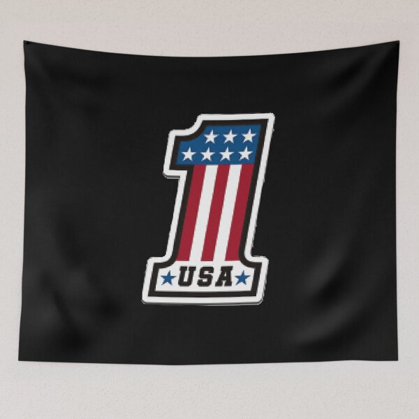 Item preview, number one, USA flag designed and sold by Numbers-Art.