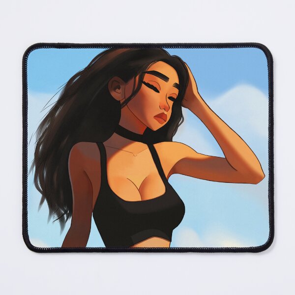 Item preview, Beautiful girl outdoor enjoying the sunlight designed and sold by StarlevelArt.