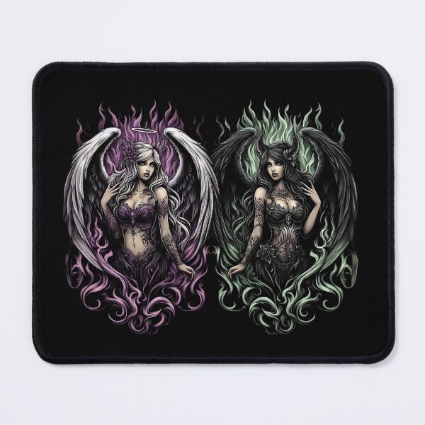 Item preview, Angel & Demon Girls designed and sold by GhostMachine13.