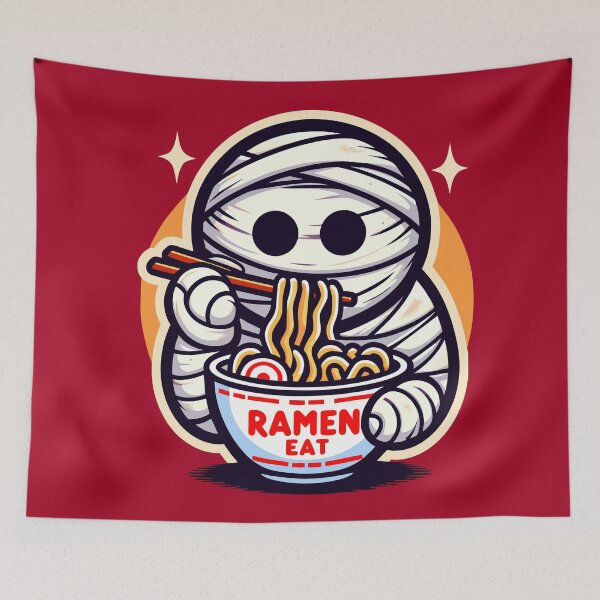 Item preview, Mummy Eat Ramen designed and sold by Designowner.