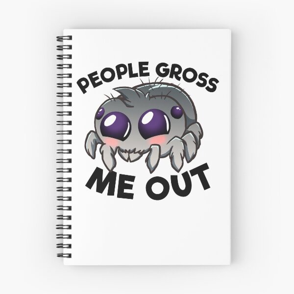 Item preview, People Gross Me Out Pet Spooder Arachnid Jumping Spider Gear designed and sold by DynamicDesign.