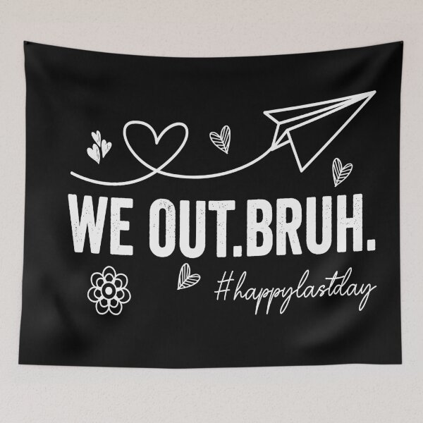 Item preview, Summer Vacation Bruh WE OUT LAST Day of School Retro Graduation designed and sold by BOUCHERIT amine.