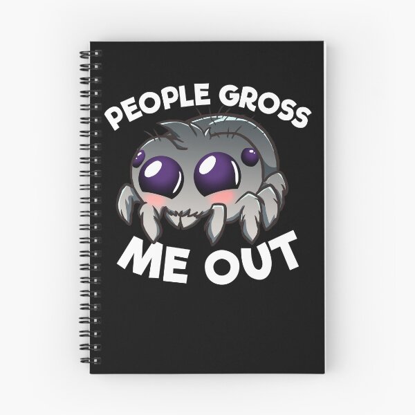 Item preview, People Gross Me Out Pet Spooder Arachnid Jumping Spider Gear designed and sold by DynamicDesign.