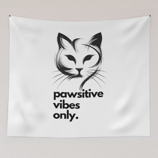 Item preview, pawsitive vibes only strokes designed and sold by SparkleShack.