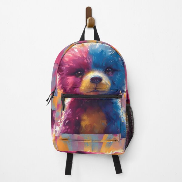 Item preview, vibrant colored baby teddy bear print designed and sold by dcrc.