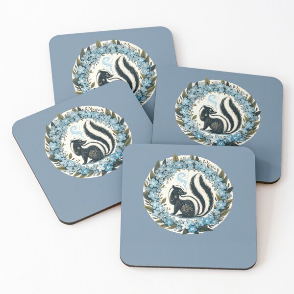 Item preview, Skunk forget me nots designed and sold by FrictionMaxxing.