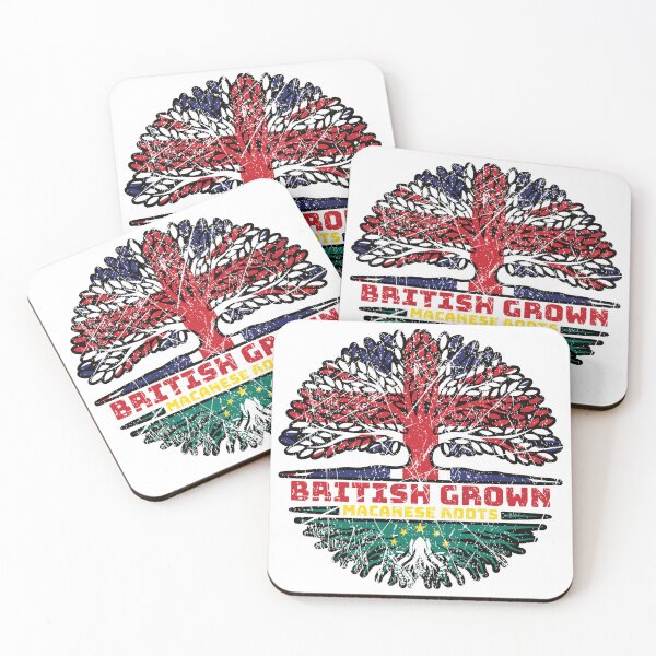 Item preview, Macau Macanese British UK Tree Roots Flag designed and sold by FlagX.