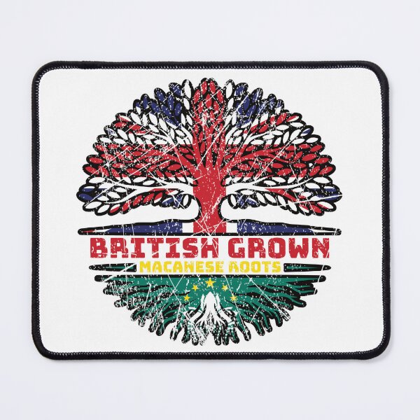 Item preview, Macau Macanese British UK Tree Roots Flag designed and sold by FlagX.