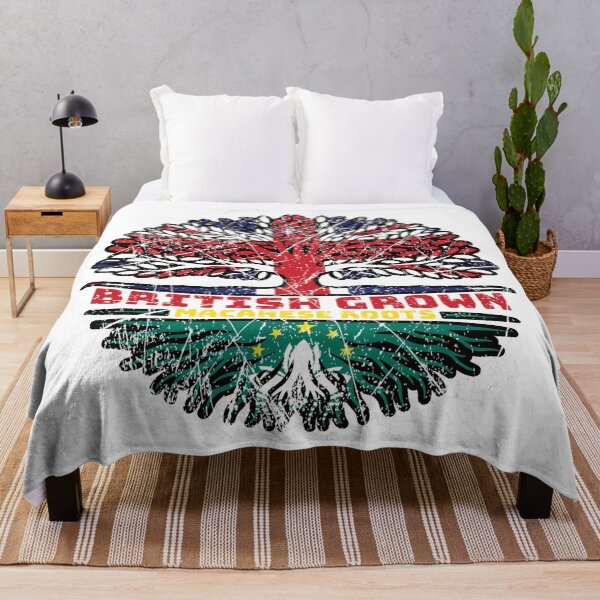 Item preview, Macau Macanese British UK Tree Roots Flag designed and sold by FlagX.