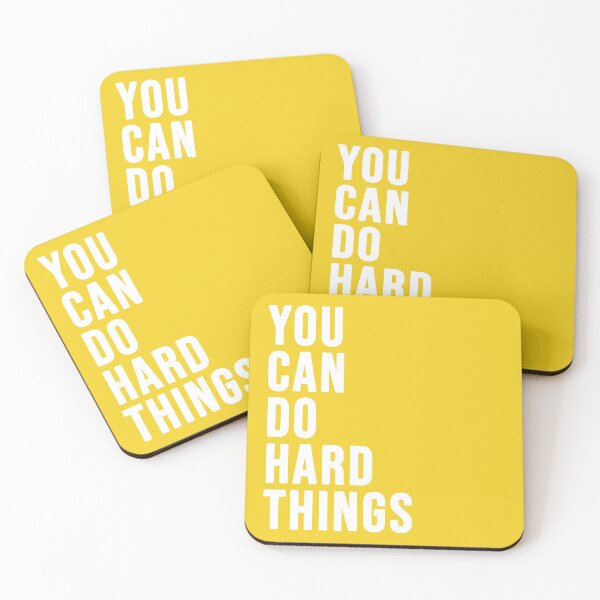 Item preview, You Can Do Hard Things designed and sold by soundlesswaves.