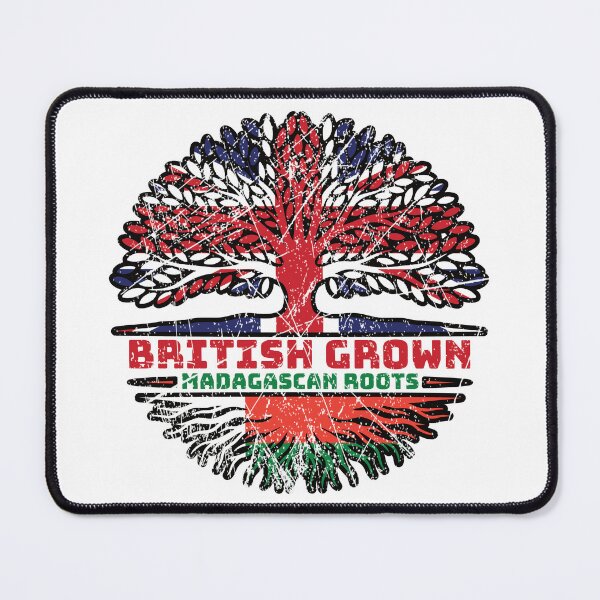 Item preview, Madagascar Madagascan British UK Tree Roots Flag designed and sold by FlagX.