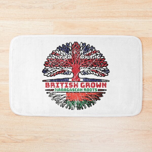 Item preview, Madagascar Madagascan British UK Tree Roots Flag designed and sold by FlagX.