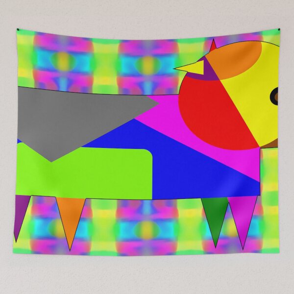 Item preview, The well-known colorful dog... designed and sold by Harryucksche.