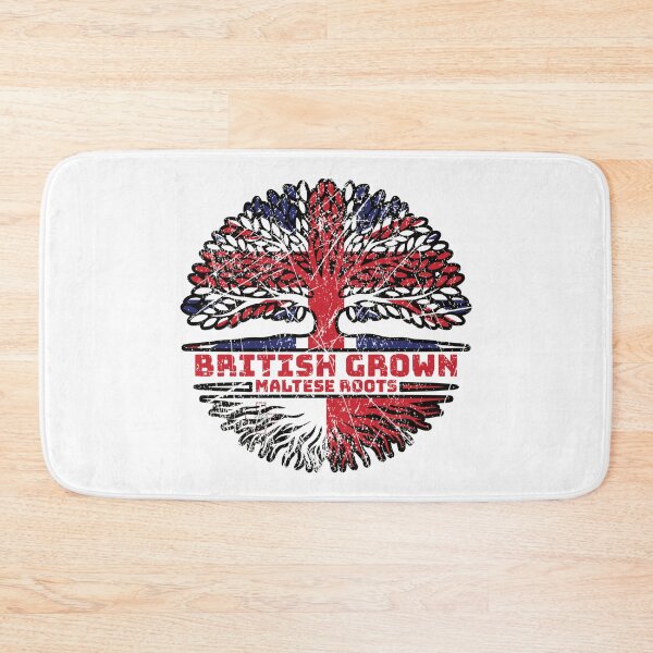 Item preview, Malta Maltese Uk United Kingdom British Tree Roots Flag designed and sold by FlagX.