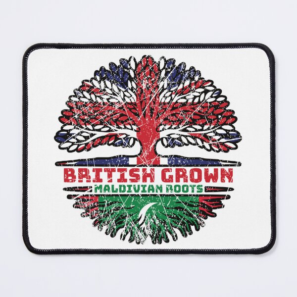 Item preview, Maldives Maldivian British UK Tree Roots Flag designed and sold by FlagX.