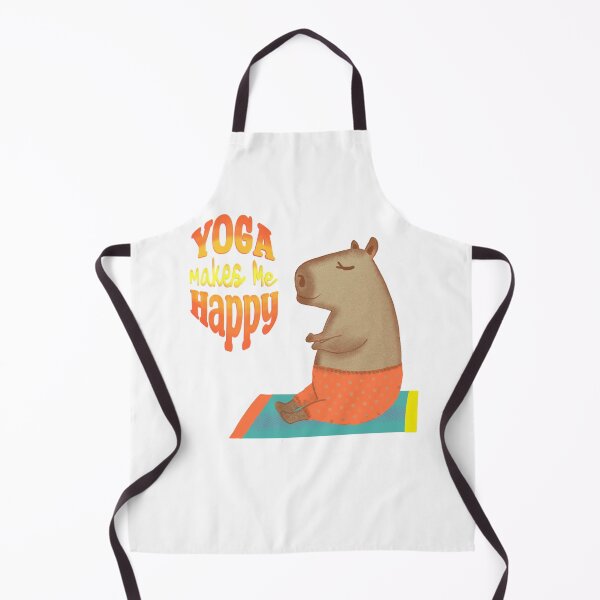Item preview, Happy Capybara Yoga designed and sold by DottiesGirl.