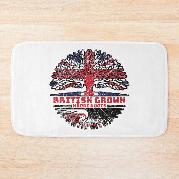 Artikelvorschau, Maori Britisch UK Baumwurzeln Flagge entworfen und verkauft von FlagX.