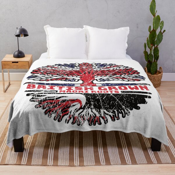 Item preview, Maori British UK Tree Roots Flag designed and sold by FlagX.
