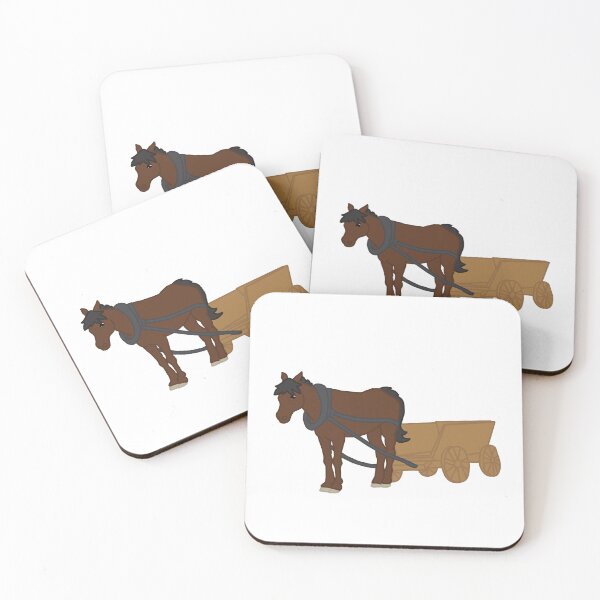 Item preview, Wagon Horse designed and sold by Abby Art Studio.