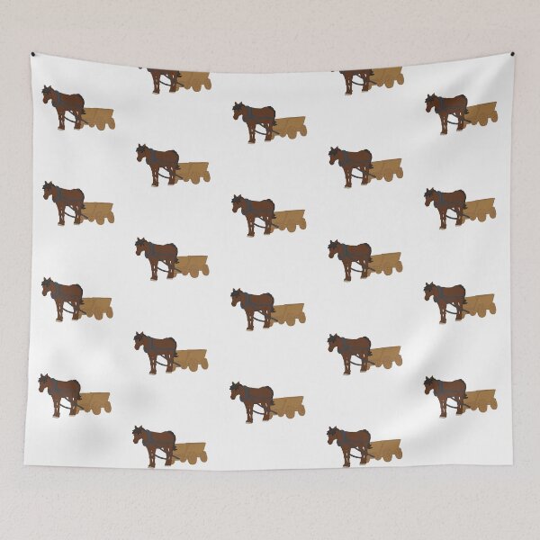 Item preview, Wagon Horse designed and sold by Abby Art Studio.