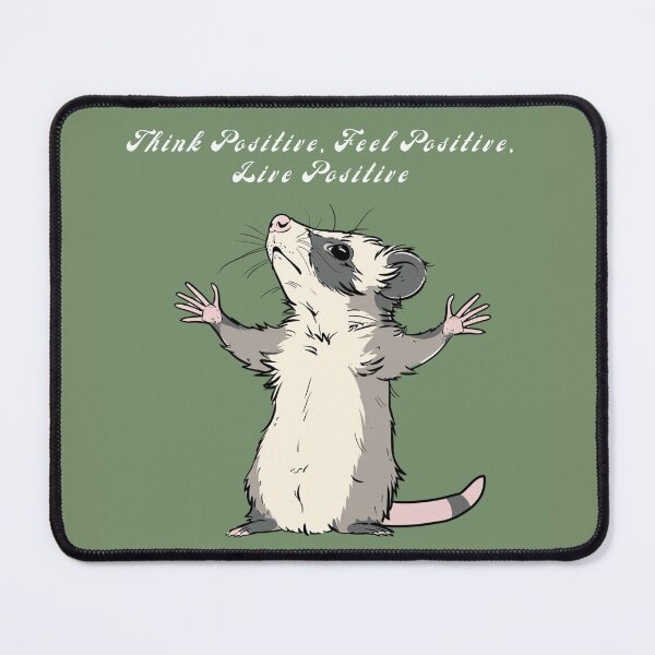 Item preview, Motivational Possum... Think Positive designed and sold by HippieShackAL.