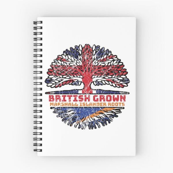 Item preview, Marshall Islands Marshall Islander British UK Tree Roots Flag designed and sold by FlagX.