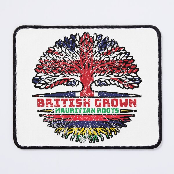 Item preview, Mauritius Mauritian Uk United Kingdom British Tree Roots Flag designed and sold by FlagX.