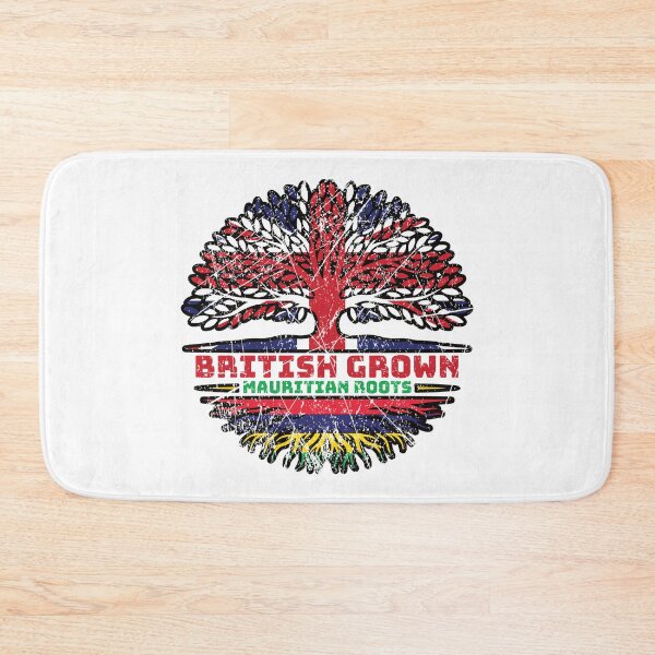 Item preview, Mauritius Mauritian Uk United Kingdom British Tree Roots Flag designed and sold by FlagX.