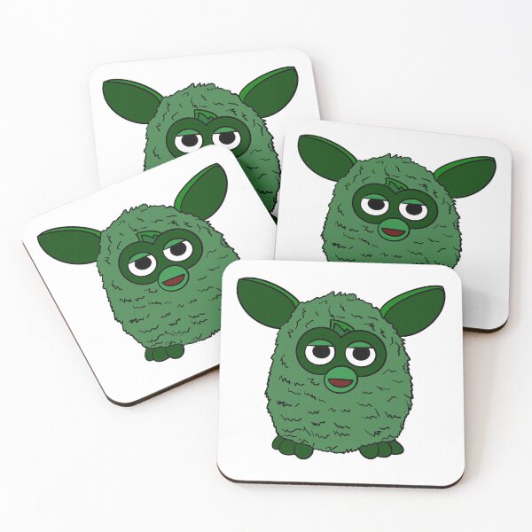 Item preview, Forest Green Furby designed and sold by Animals-by-JB.