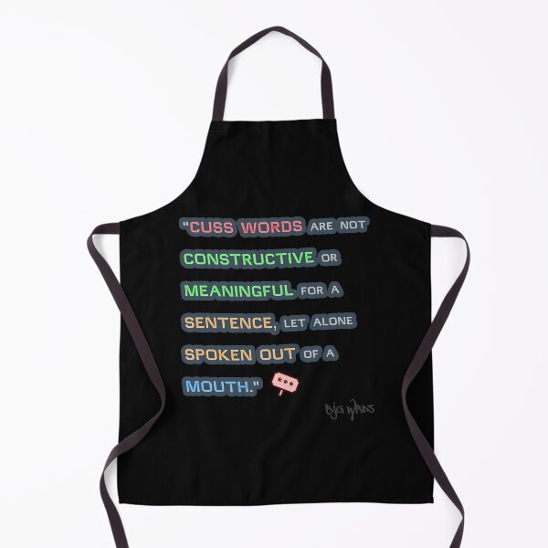 Item preview, "CUSS..." Quote 05/10/2024 designed and sold by BJGWRDS.