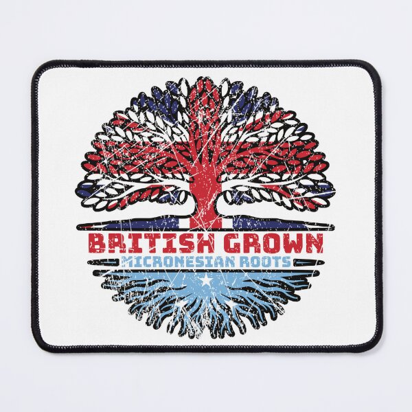 Item preview, Micronesia Micronesian Uk United Kingdom British Tree Roots Flag designed and sold by FlagX.