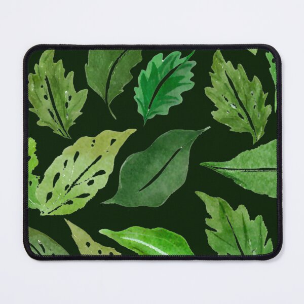 Item preview, Watercolor Leaf Pattern Hand-Painted Artwork designed and sold by RayanaArt.