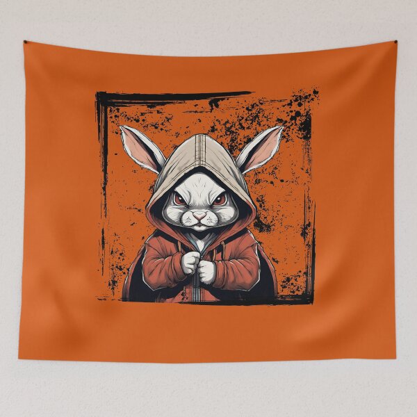 Item preview, Angry and cool rabbit, designed and sold by CarpArtt.