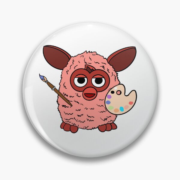 Item preview, Cherry Red Artist Furby designed and sold by Animals-by-JB.